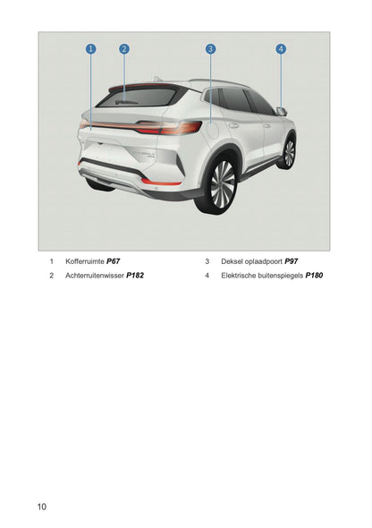 2024-2026 BYD SEAL U DM-i Owner's Manual | Dutch