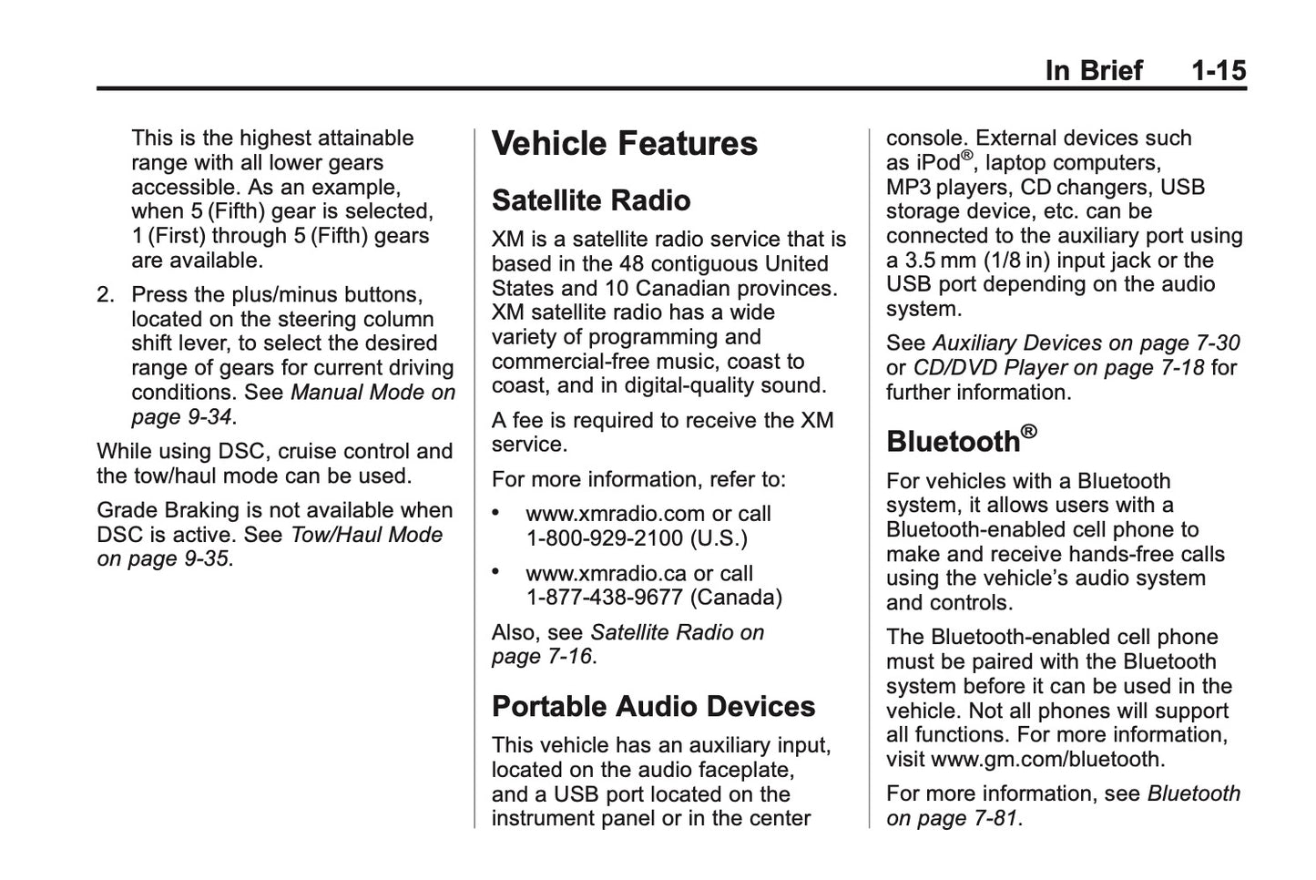 2012 Cadillac Escalade EXT Owner's Manual | English