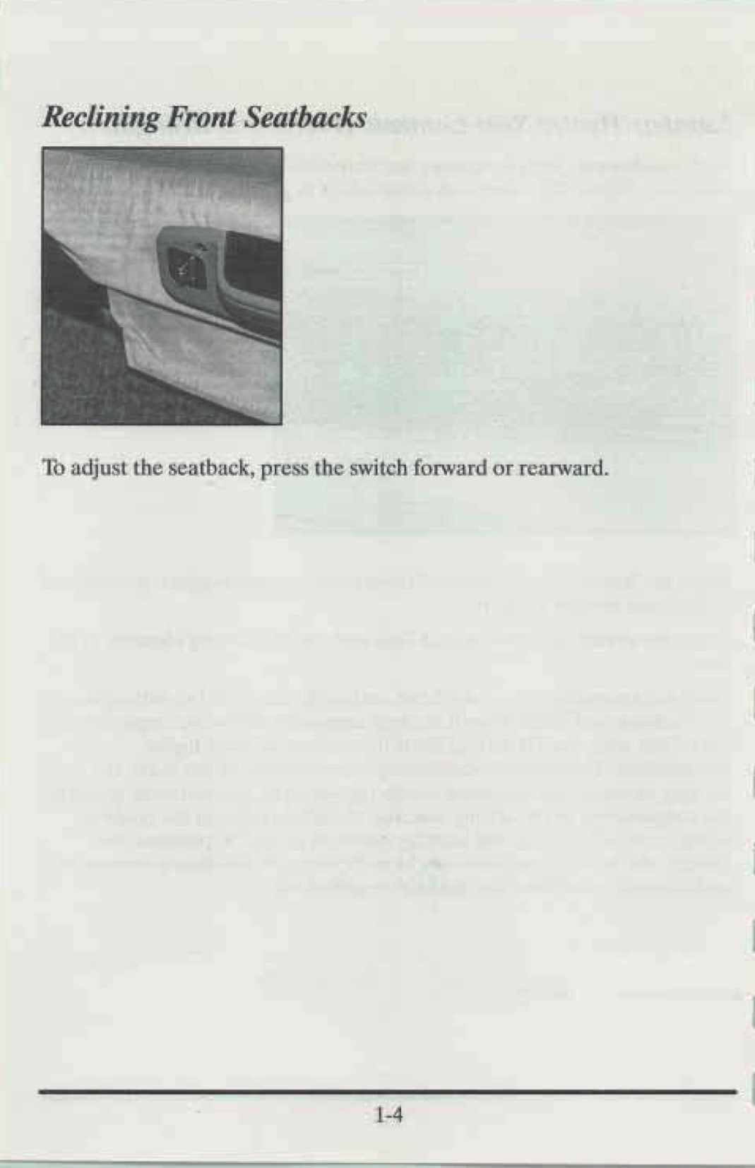 1995 Cadillac Fleetwood Owner's Manual | English