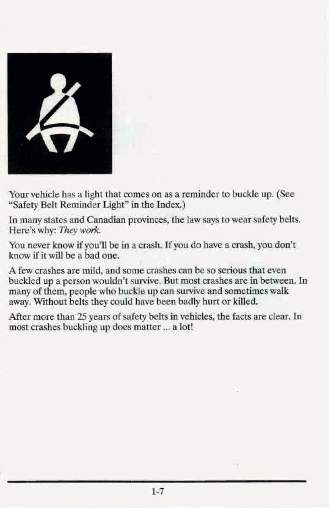 1995 Cadillac Fleetwood Owner's Manual | English