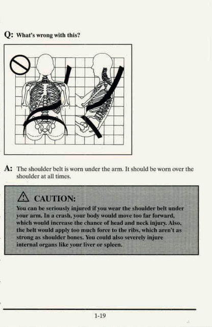 1995 Cadillac Fleetwood Owner's Manual | English