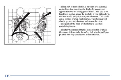 2000 Chevrolet Camaro Owner's Manual | English US