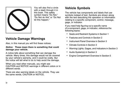 2005 Chevrolet Corvette Owner's Manual | English