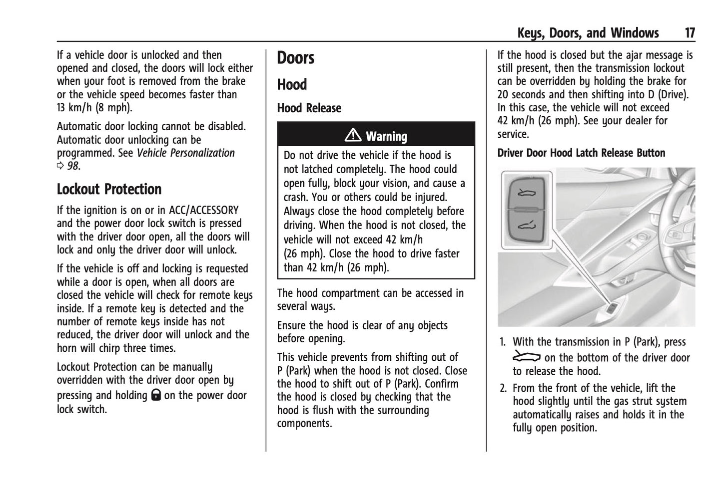 2021 Chevrolet Corvette Owner's Manual | English US