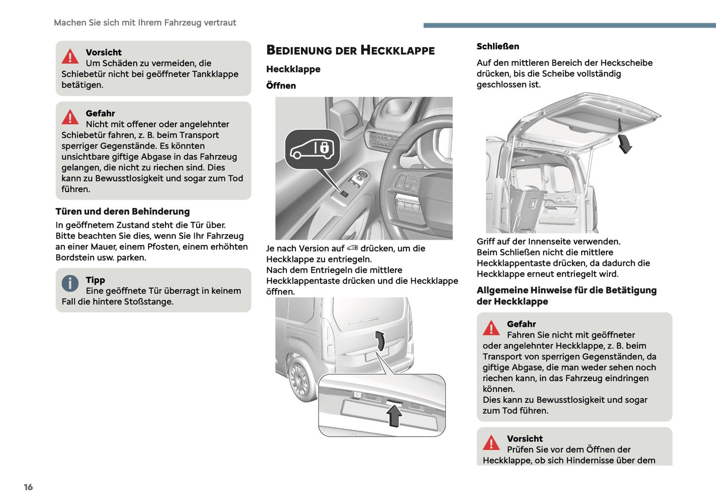2025 Citroën Berlingo/Berlingo Van Owner's Manual | German