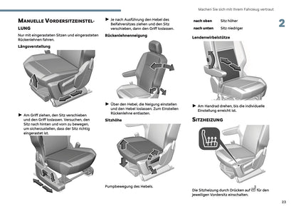2025 Citroën Berlingo/Berlingo Van Owner's Manual | German
