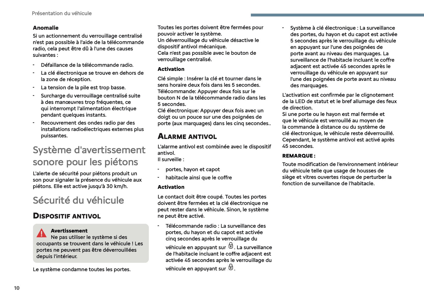 2025 Citroën Berlingo/Berlingo Van Owner's Manual | French