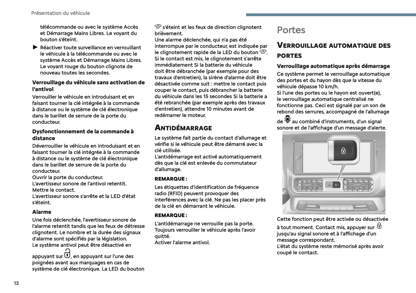 2025 Citroën Berlingo/Berlingo Van Owner's Manual | French