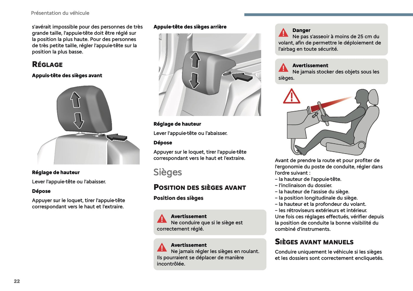 2025 Citroën Berlingo/Berlingo Van Owner's Manual | French