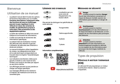 2025 Citroën Berlingo/Berlingo Van Owner's Manual | French