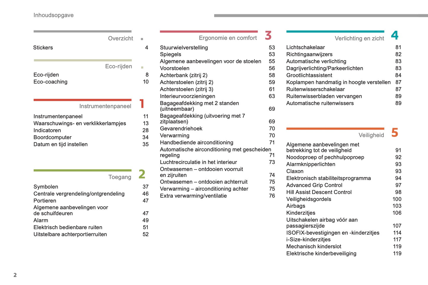 2018-2019 Citroën Berlingo Gebruikershandleiding | Nederlands