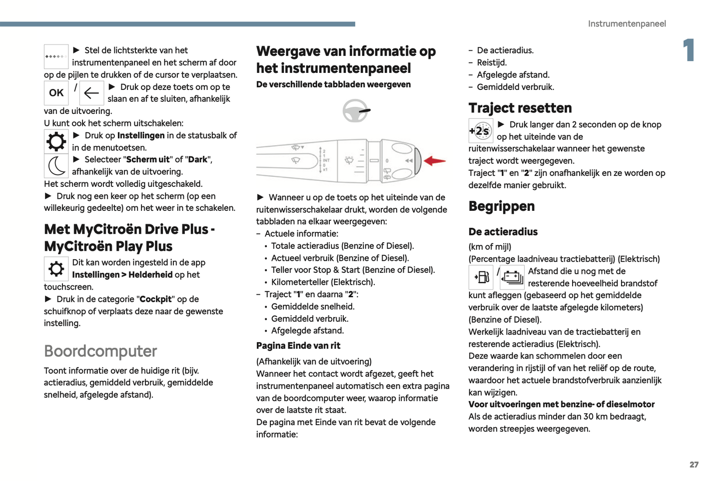 2024 Citroën Berlingo/ë-Berlingo/Berlingo Van/ë-Berlingo Van Gebruikershandleiding | Nederlands