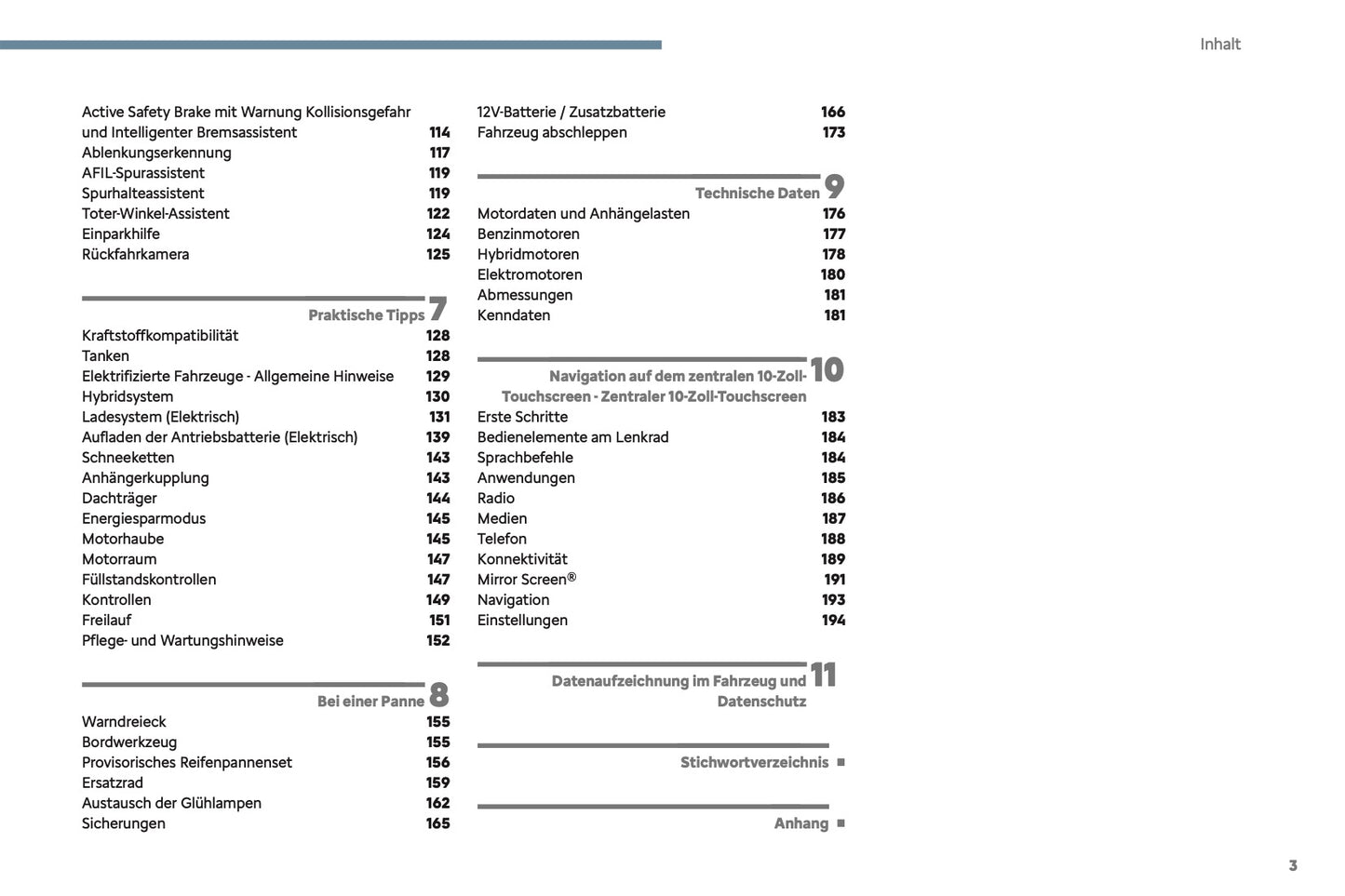 2024-2025 Citroën C3 Aircross Owner's Manual | German