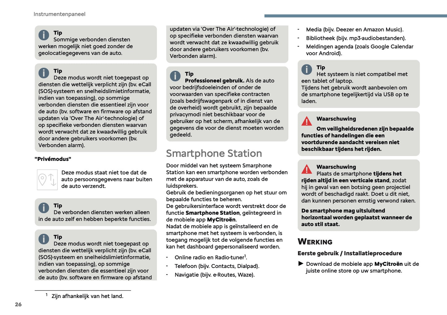 2025 Citroën C3 Aircross Gebruikershandleiding | Nederlands