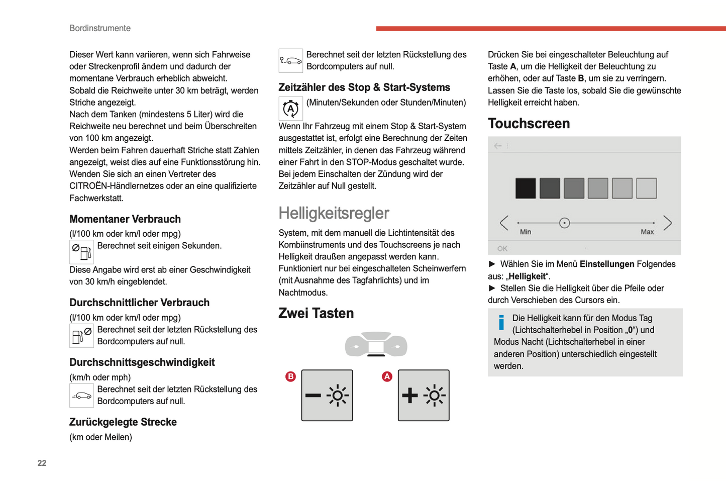 2022-2024 Citroën C3 Owner's Manual | German