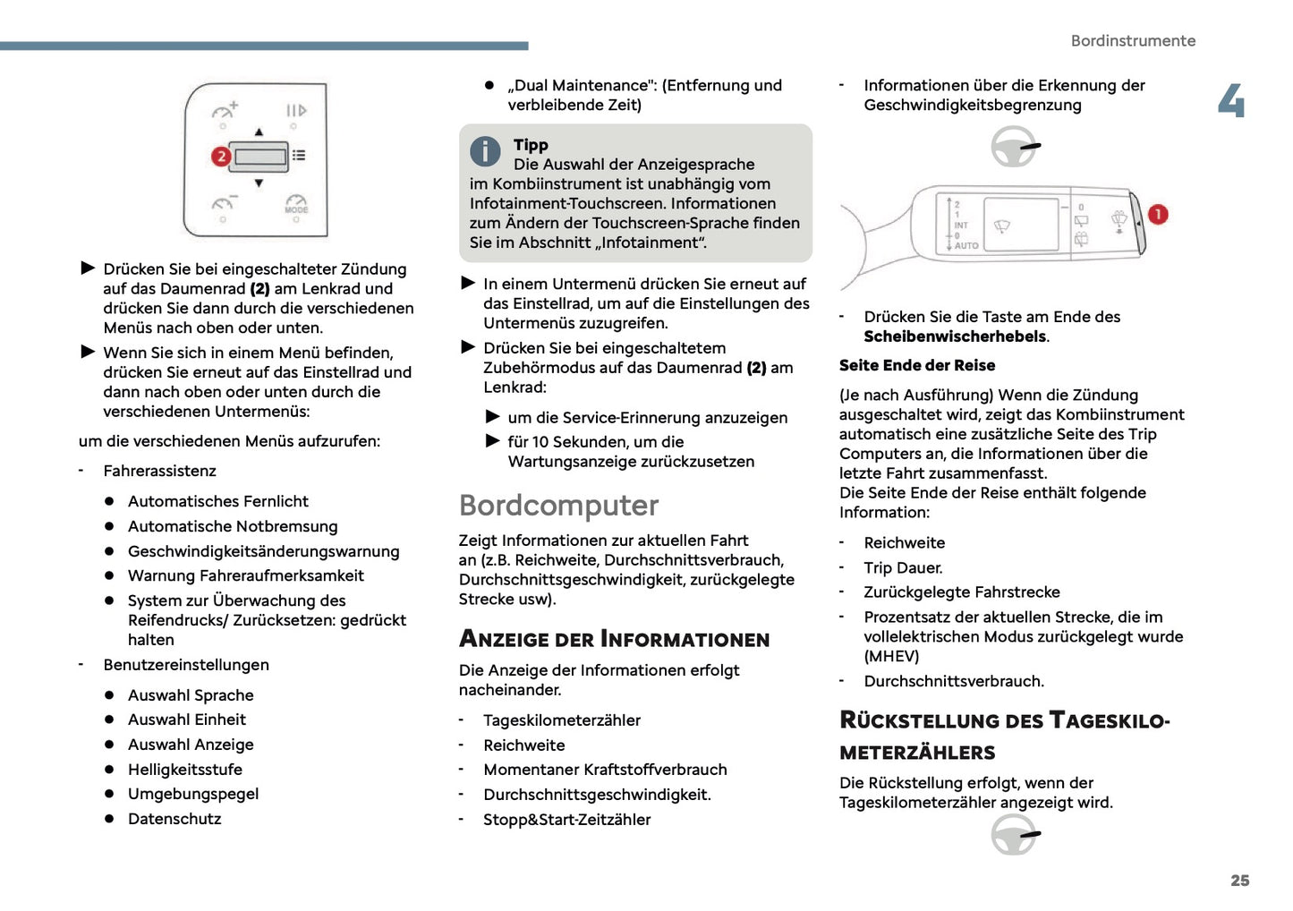 2025 Citroën C3 Owner's Manual | German