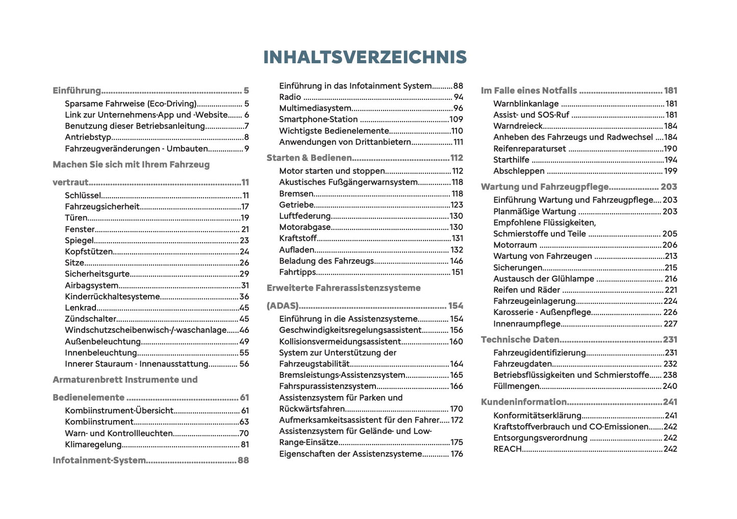 2026 Citroën C3 Owner's Manual | German