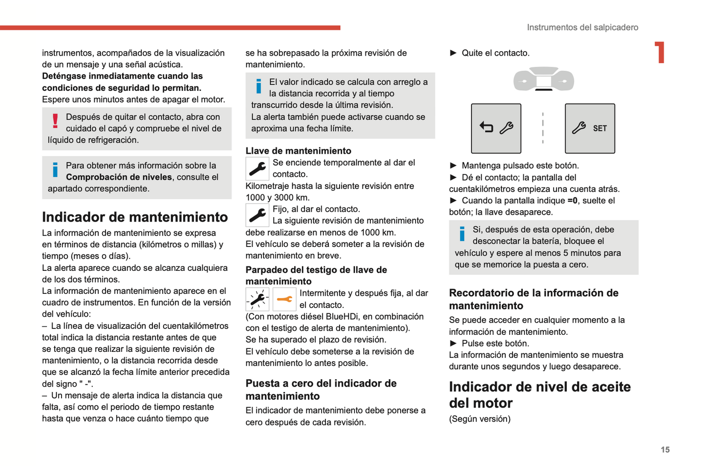 2022-2024 Citroën C3 Owner's Manual | Spanish