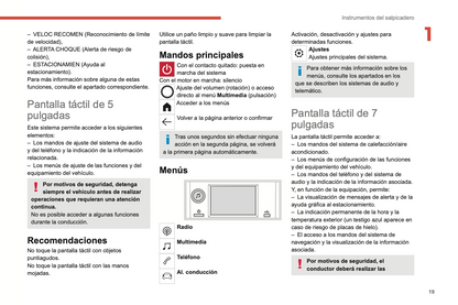 2022-2024 Citroën C3 Owner's Manual | Spanish