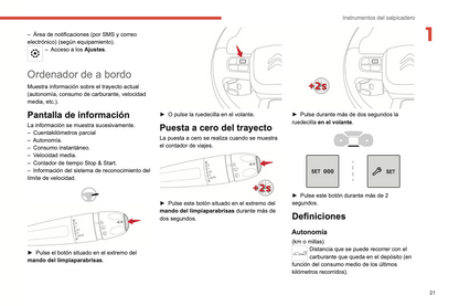 2022-2024 Citroen C3 Gebruikershandleiding | Spaans