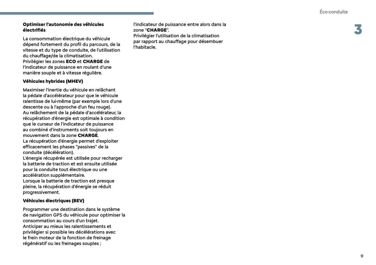 2025 Citroën C3 Owner's Manual | French