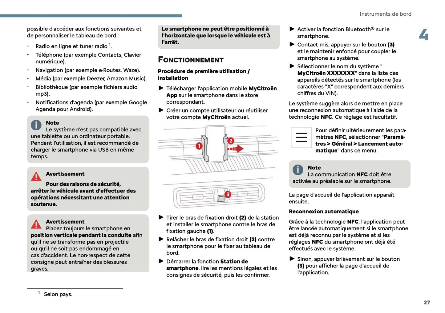 2025 Citroën C3 Owner's Manual | French