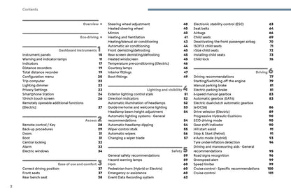 2024-2025 Citroën C3 Owner's Manual | English