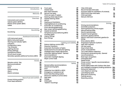 2025 Citroën C3 Aircross Owner's Manual | English