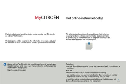 2013-2014 Citroën C3 Gebruikershandleiding | Nederlands