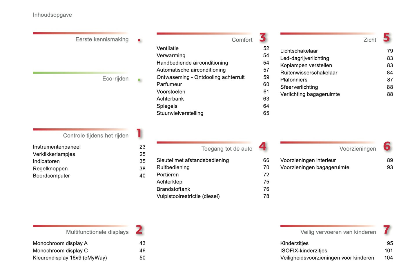 2013-2014 Citroën C3 Gebruikershandleiding | Nederlands