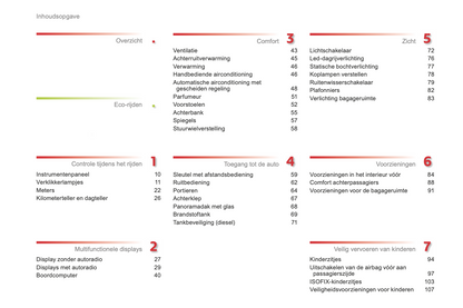 2015-2016 Citroën C3 Picasso Gebruikershandleiding | Nederlands