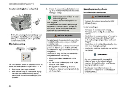 2026 Citroën C3 Aircross Owner's Manual | Dutch