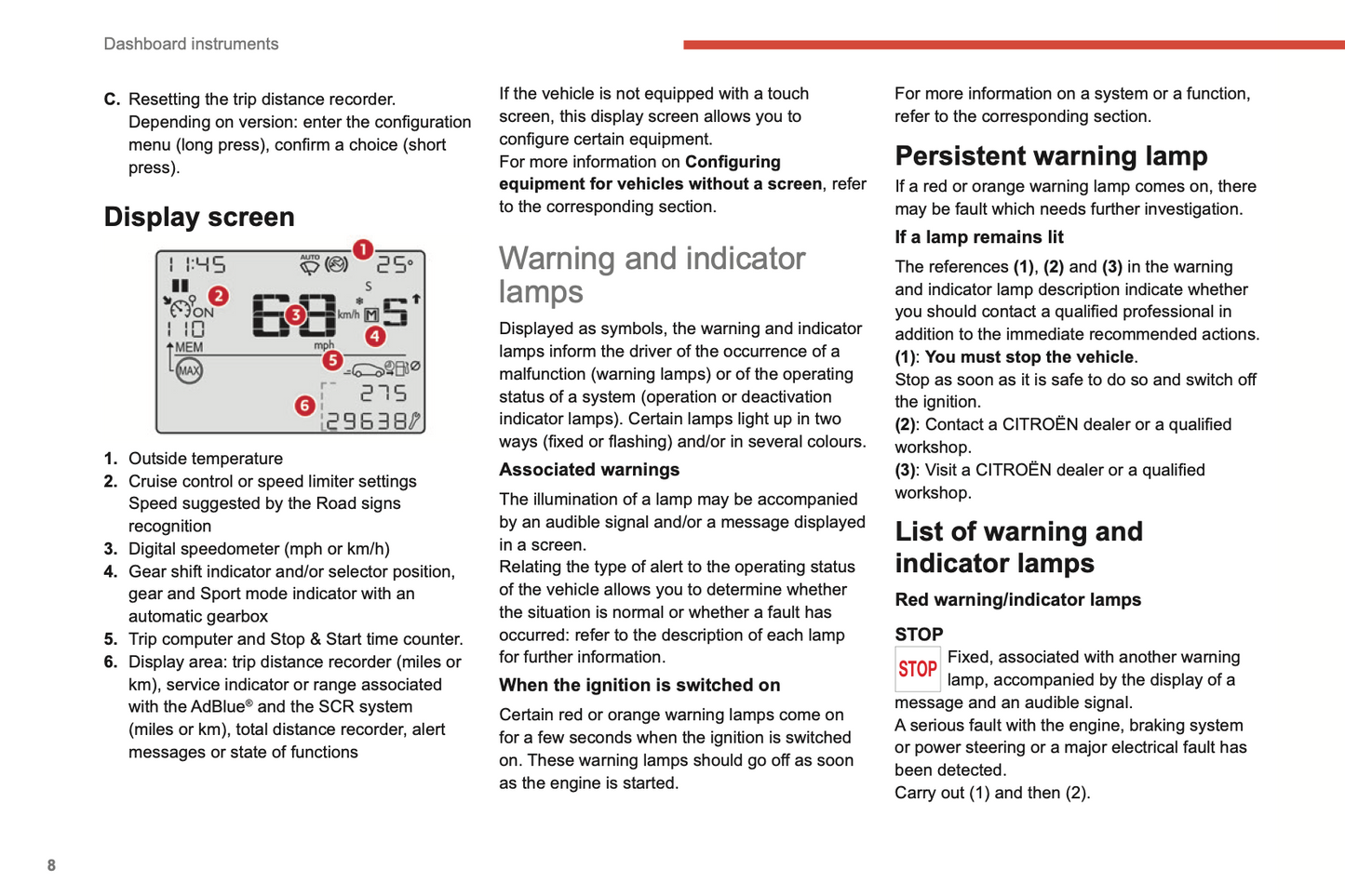 2022-2024 Citroen C3 Manuel du propriétaire | Anglais