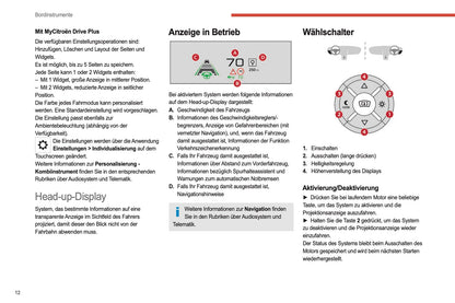 2022-2024 Citroën C4/C4 X Owner's Manual | German