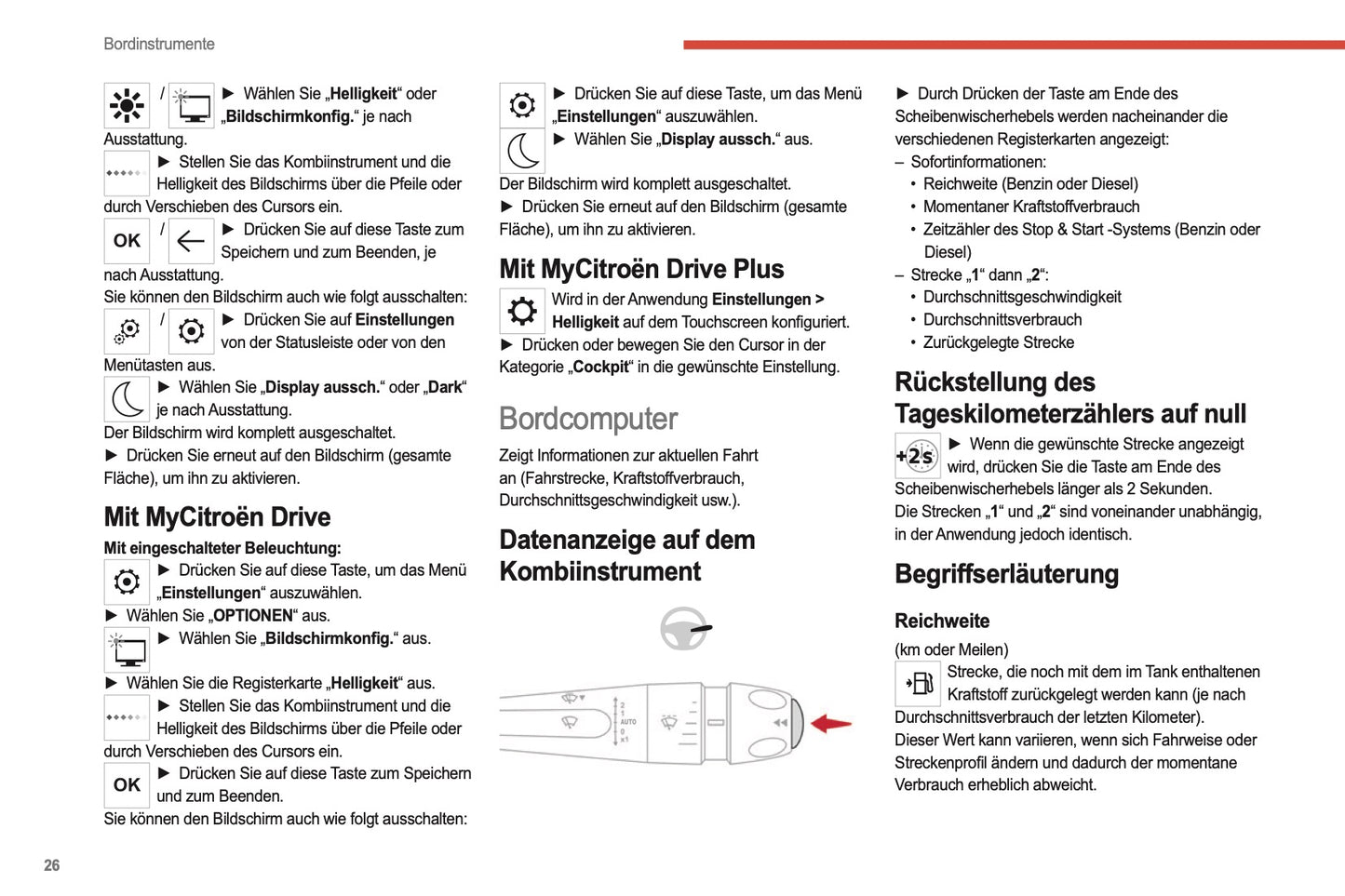 2022-2024 Citroën C4/C4 X Owner's Manual | German