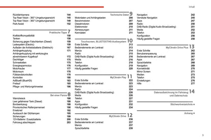 2022-2024 Citroën C4/C4 X Owner's Manual | German