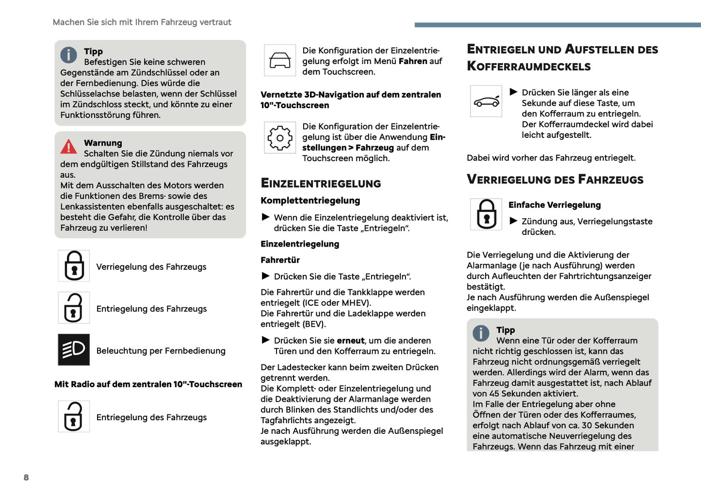 2026 Citroën C4/C4 X Owner's Manual | German