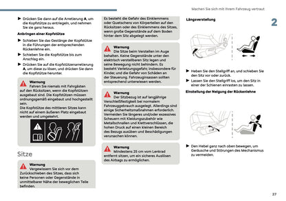 2026 Citroën C4/C4 X Owner's Manual | German