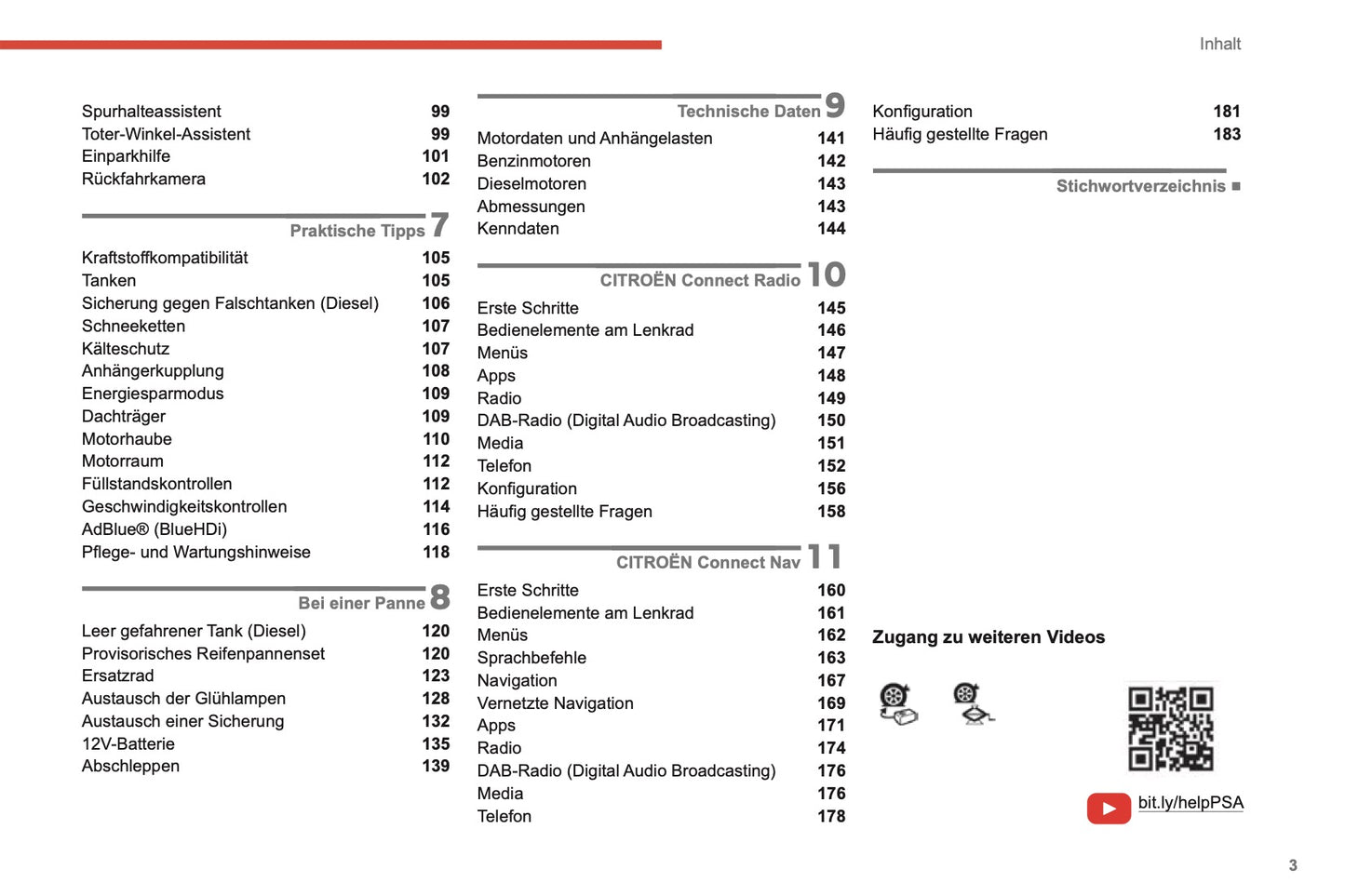 2019-2021 Citroën C4 Cactus Owner's Manual | German