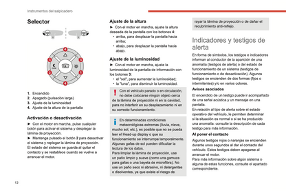 2022-2024 Citroën C4/C4 X/ë-C4/ë-C4 X Owner's Manual | Spanish