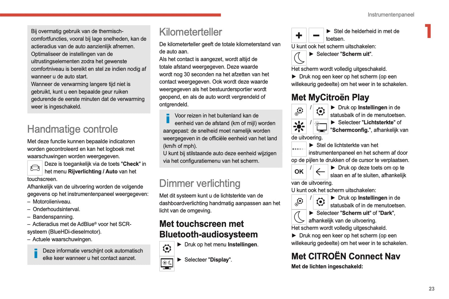 2021-2022 Citroën C4/e-C4 Owner's Manual | Dutch