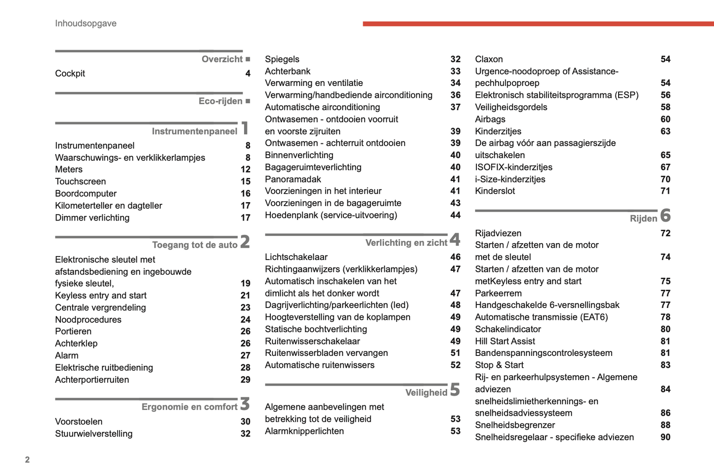 2019-2021 Citroën C4 Cactus Owner's Manual | Dutch