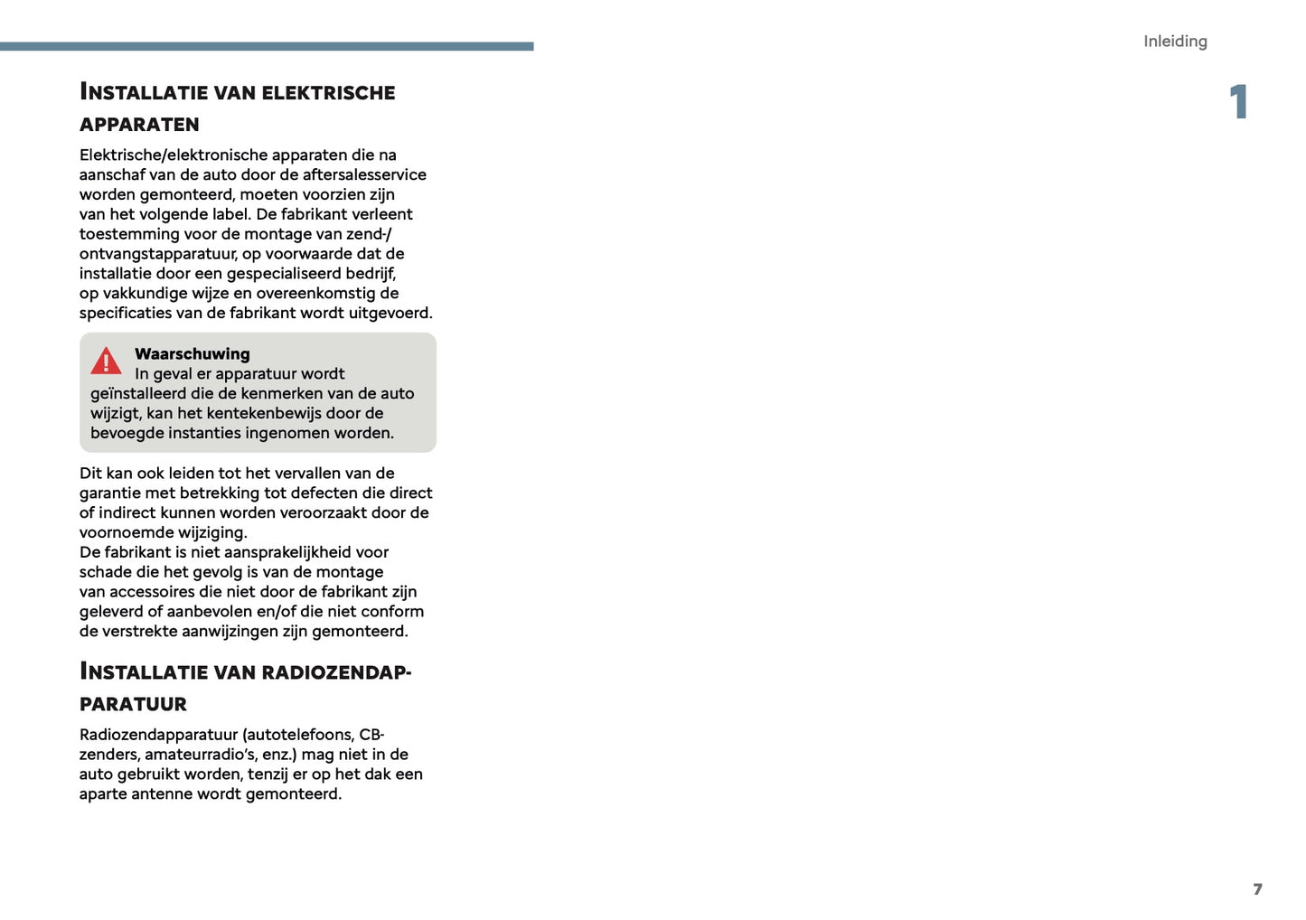 2025 Citroën C5 Aircross Owner's Manual | Dutch