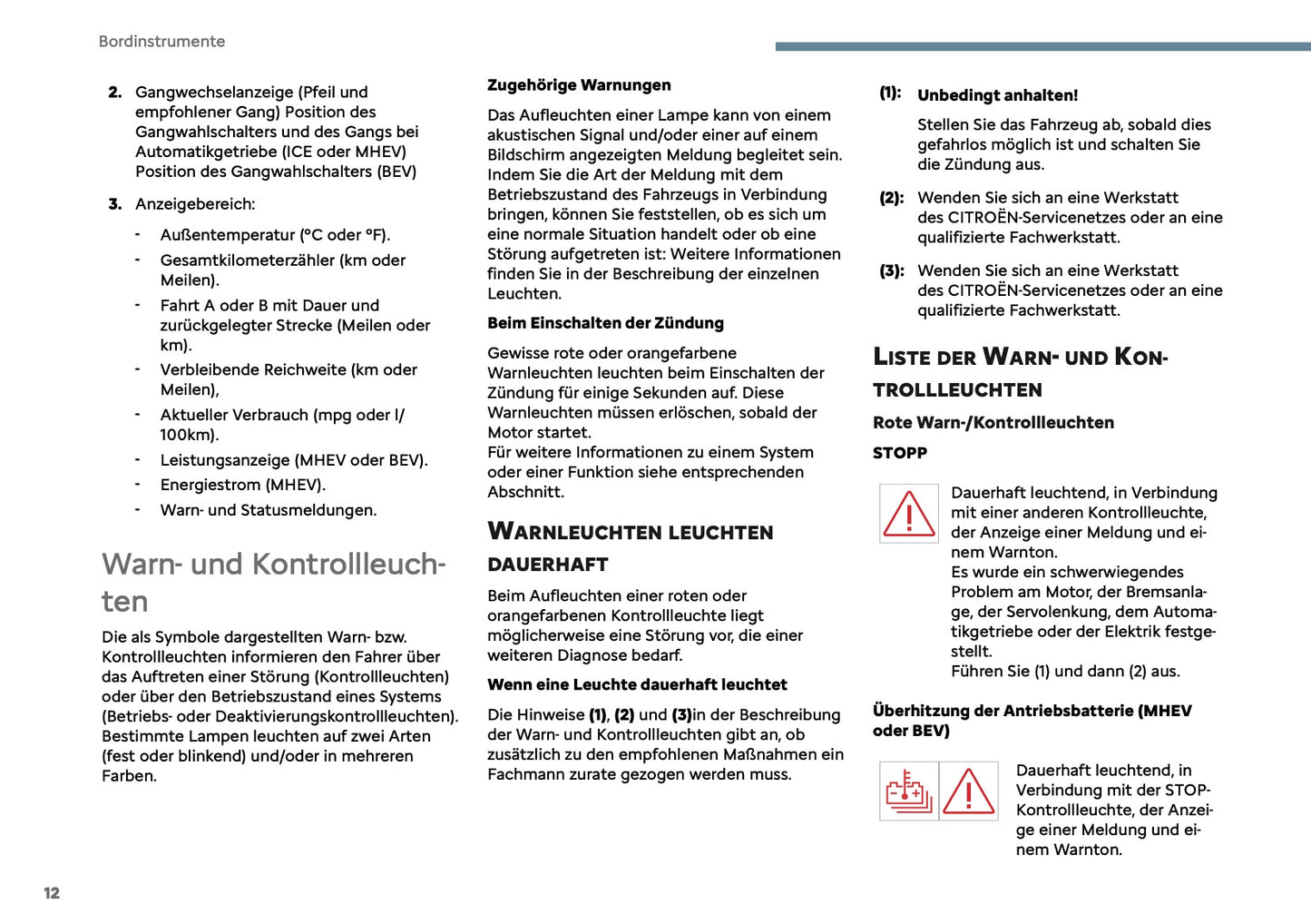 2025 Citroën C3 Aircross Owner's Manual | German