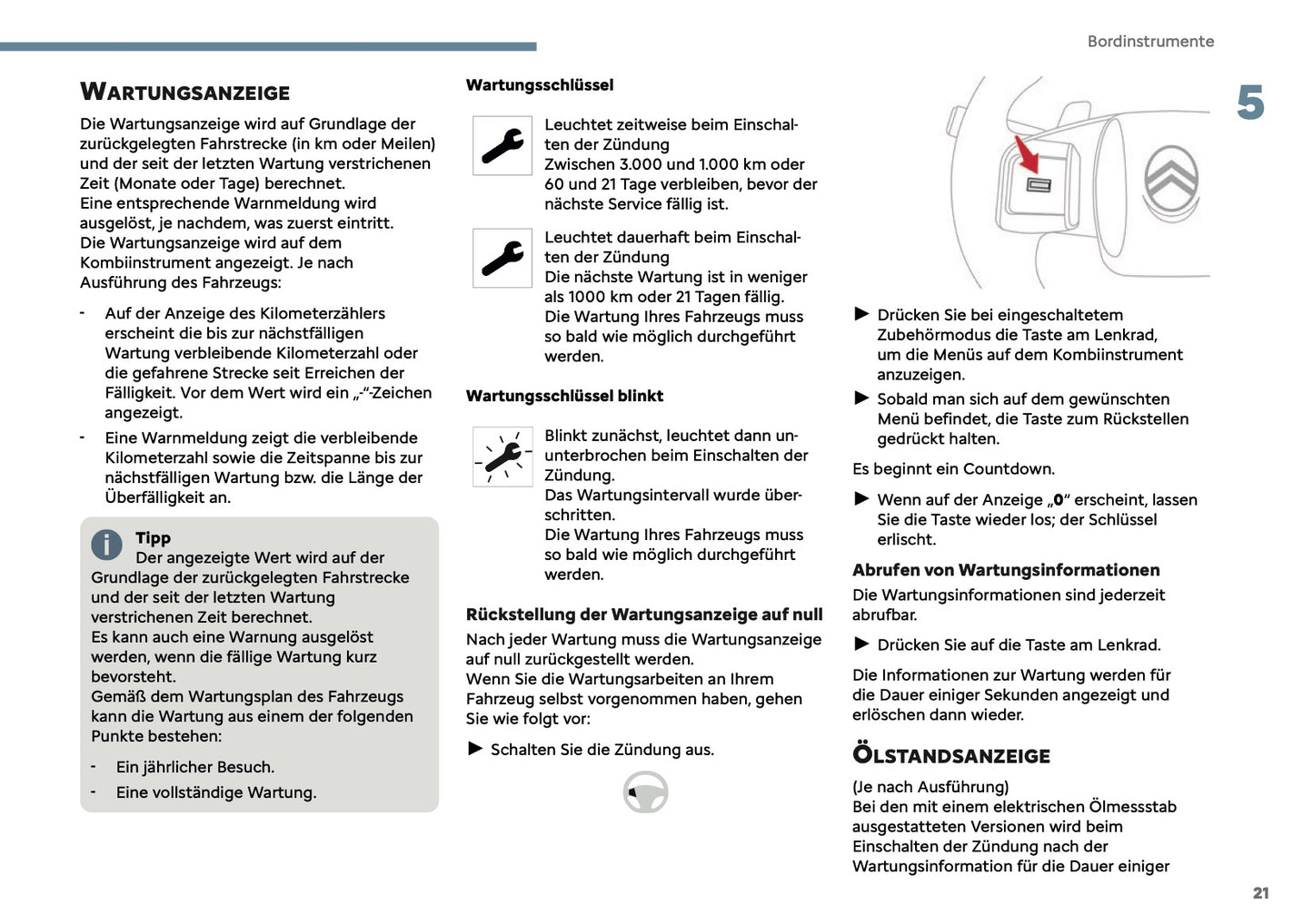 2025 Citroën C3 Aircross Owner's Manual | German
