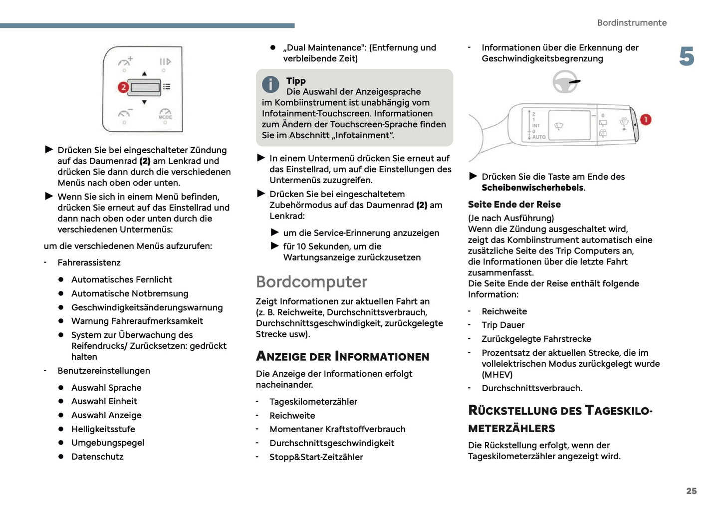 2025 Citroën C3 Aircross Owner's Manual | German