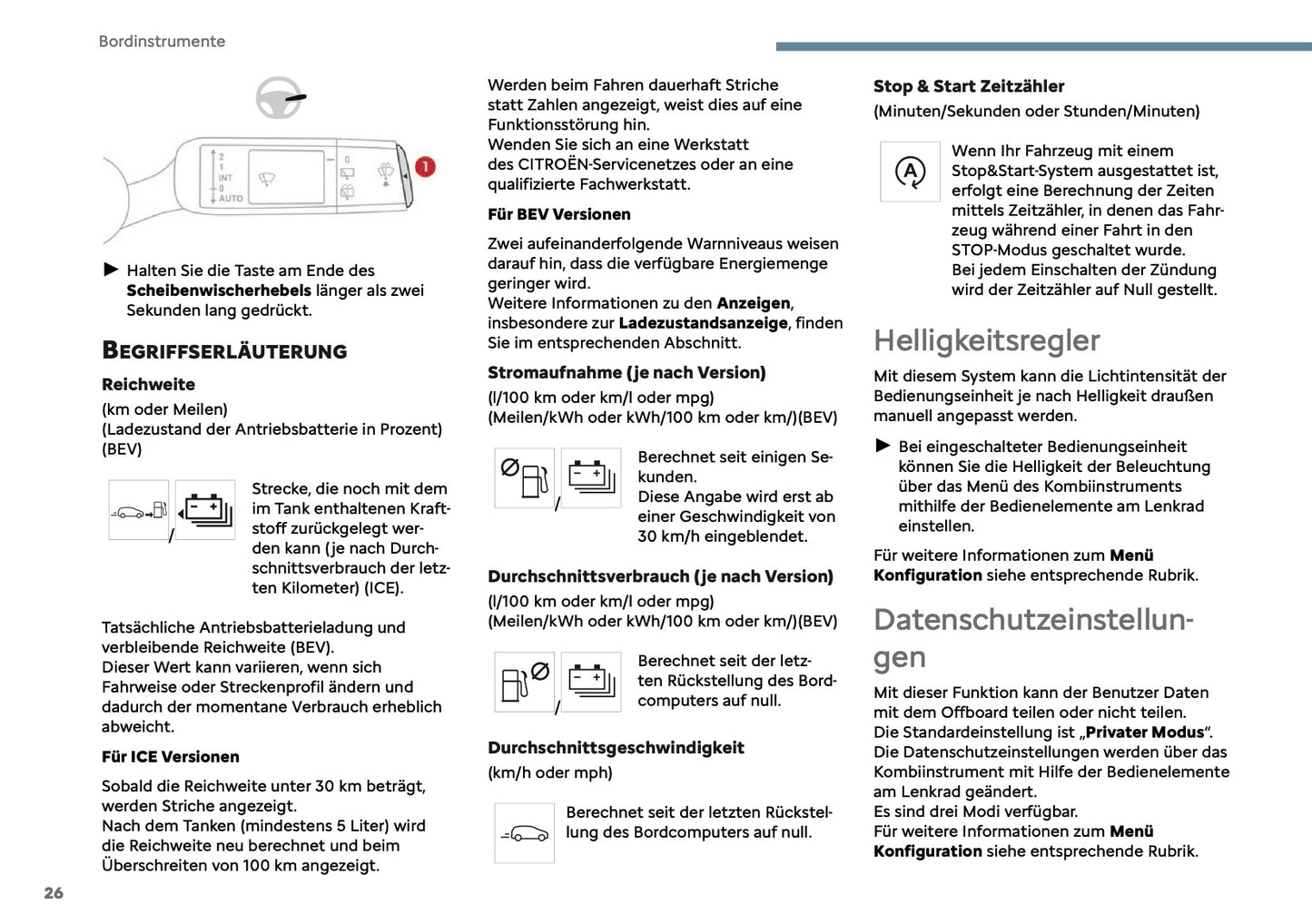 2025 Citroën C3 Aircross Owner's Manual | German