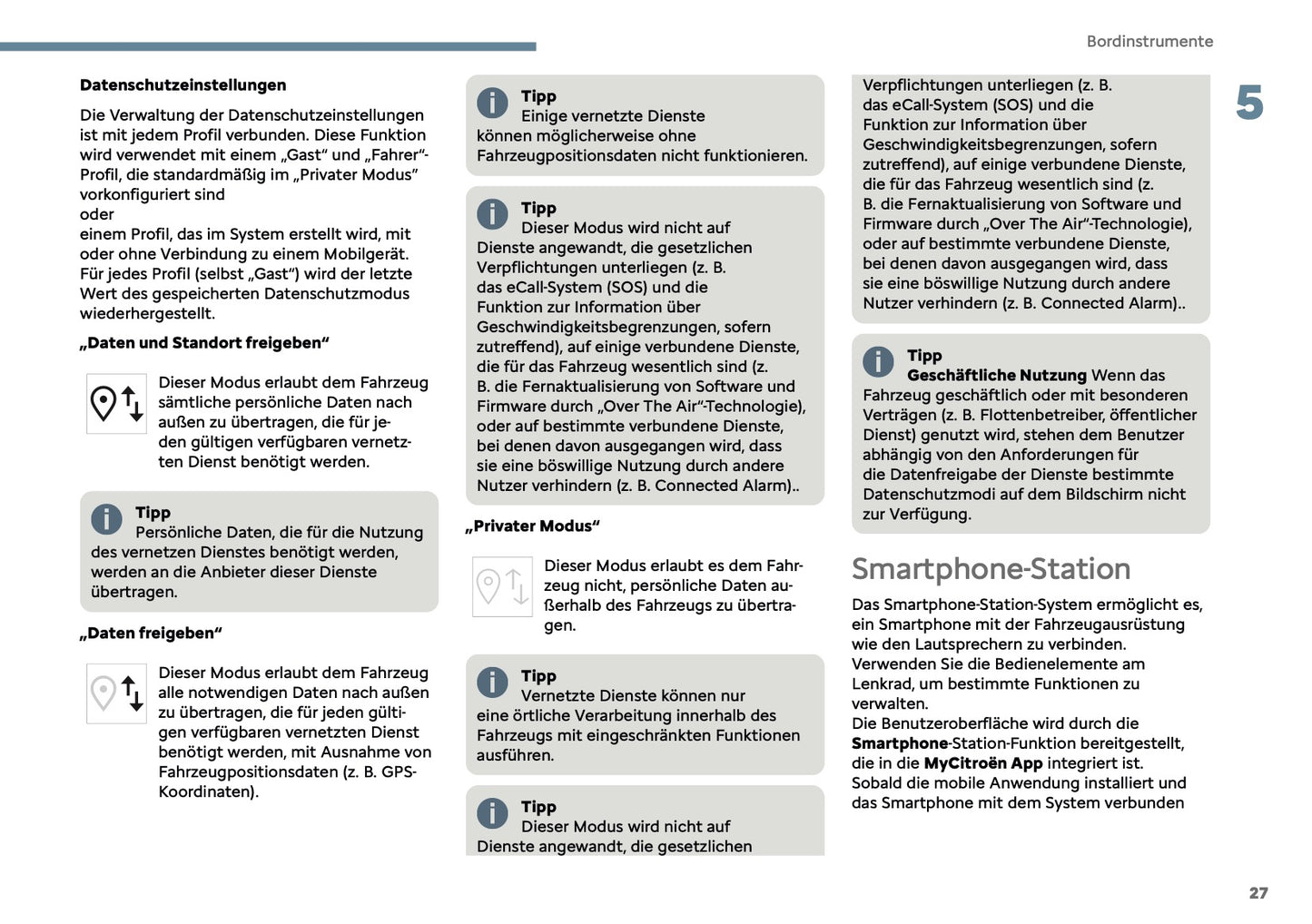 2025 Citroën C3 Aircross Owner's Manual | German