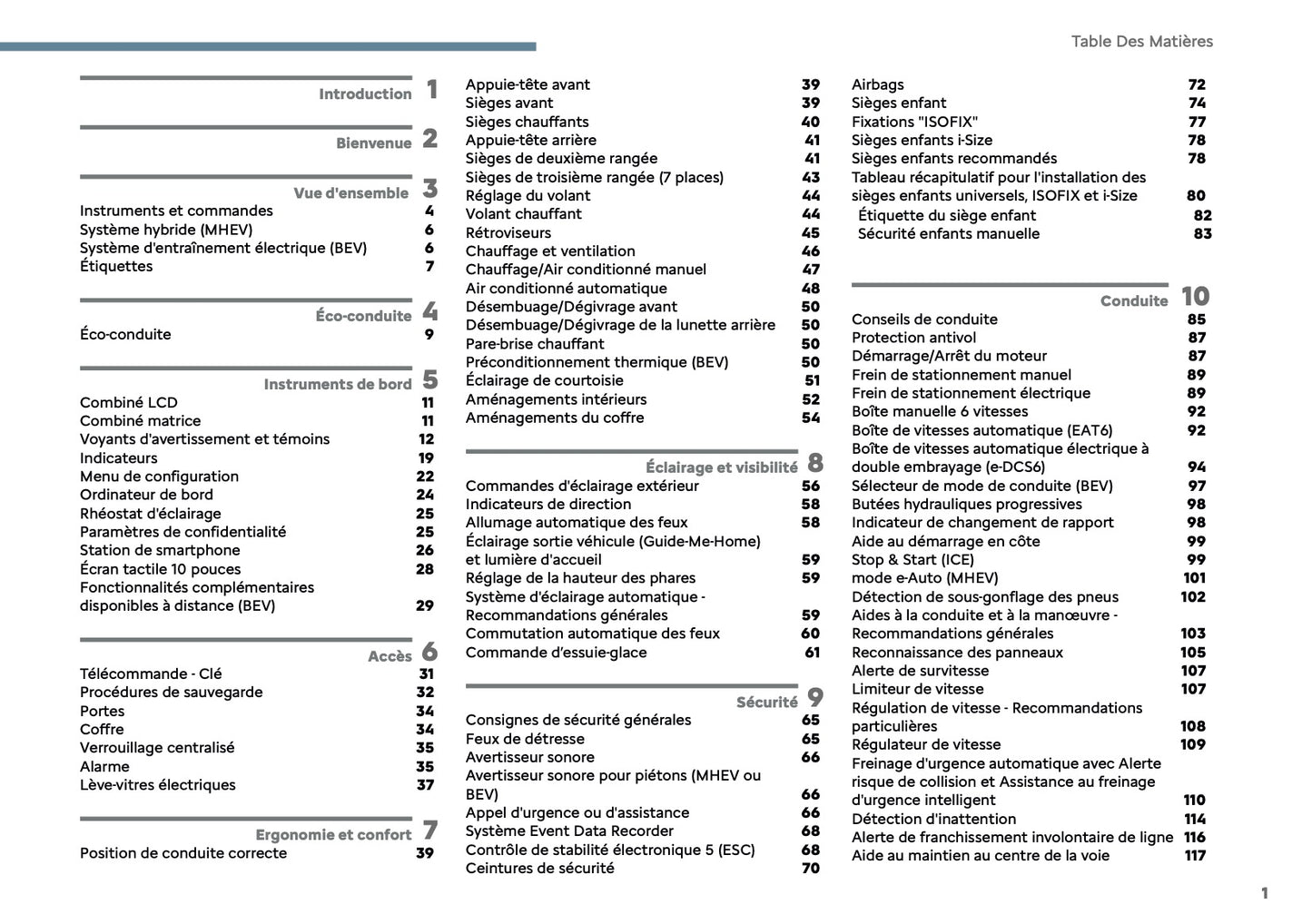 2025 Citroën C3 Aircross Manuel du propriétaire | Français