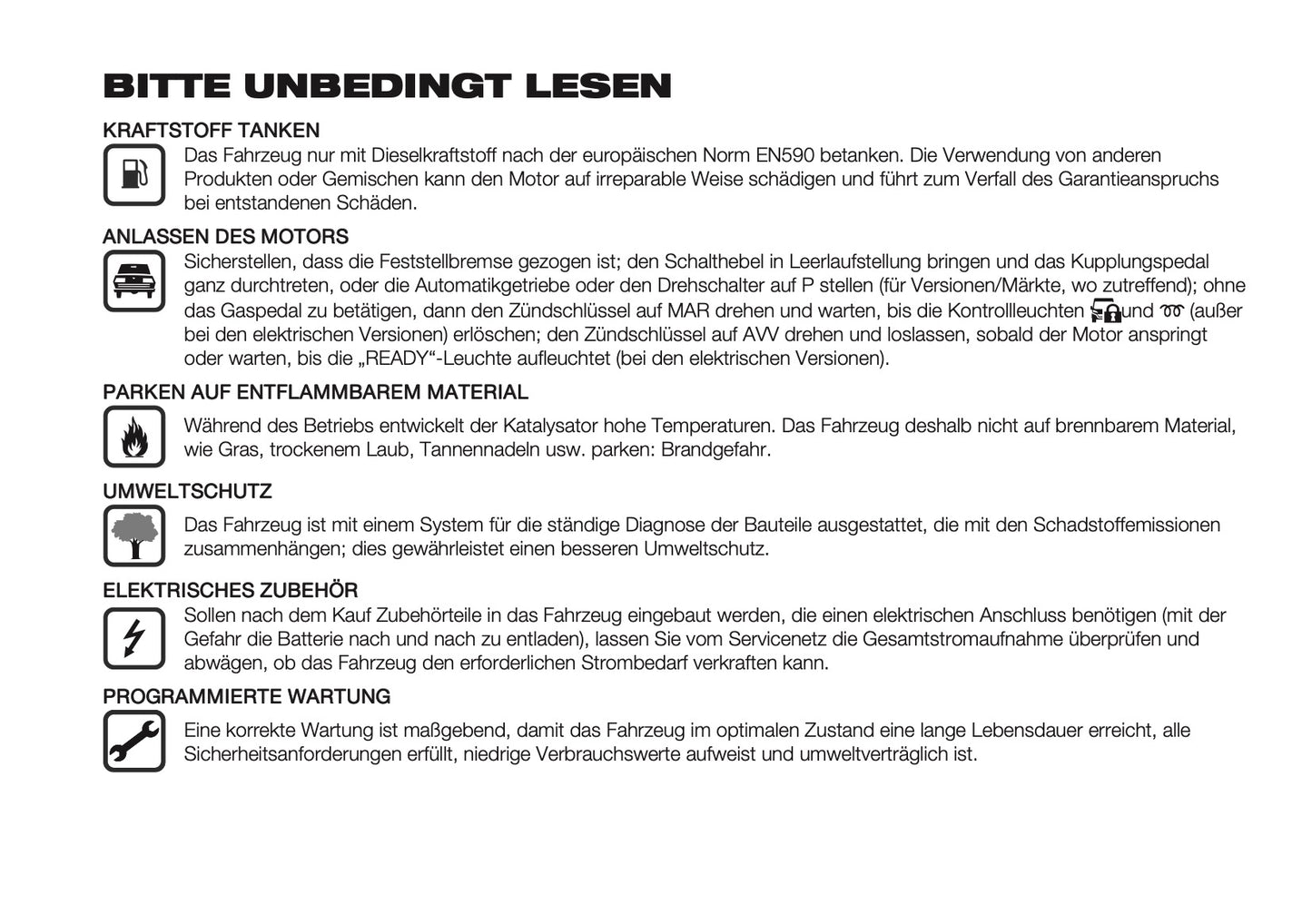 2025 Citroën Jumper/Relay Owner's Manual | German